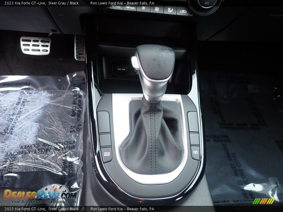 2023 Kia Forte GT-Line Steel Gray / Black Photo #19