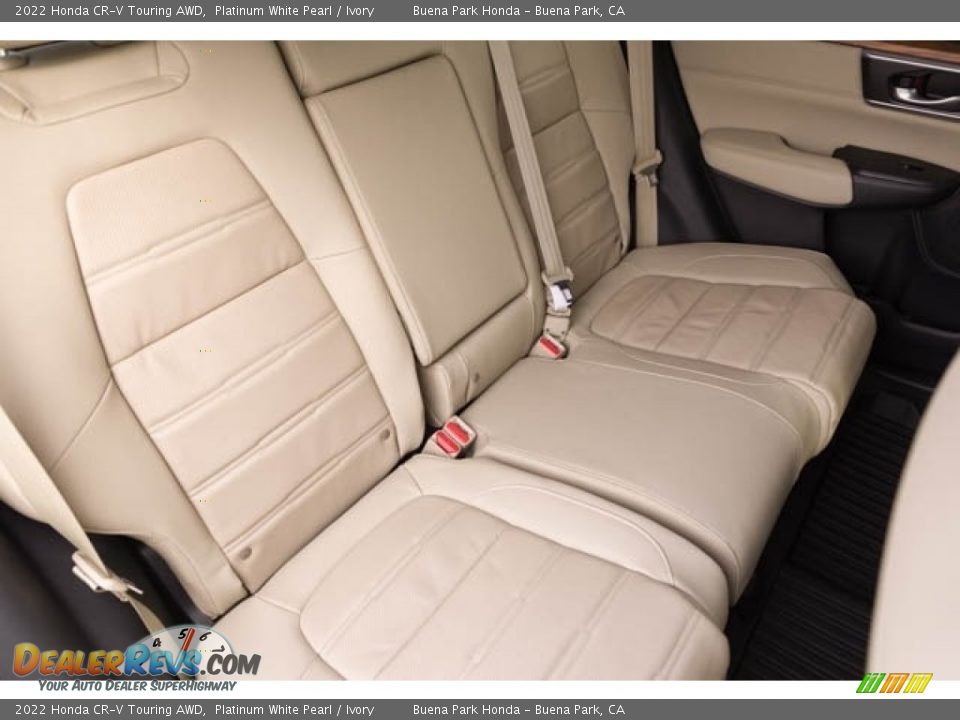 Rear Seat of 2022 Honda CR-V Touring AWD Photo #28