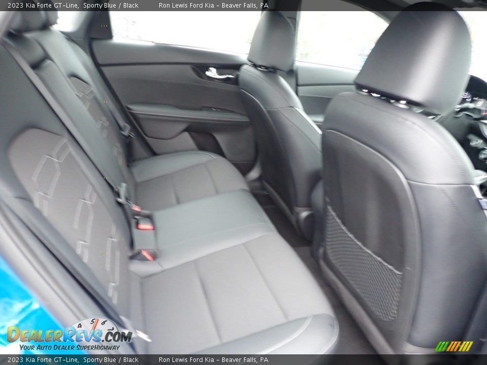 2023 Kia Forte GT-Line Sporty Blue / Black Photo #10