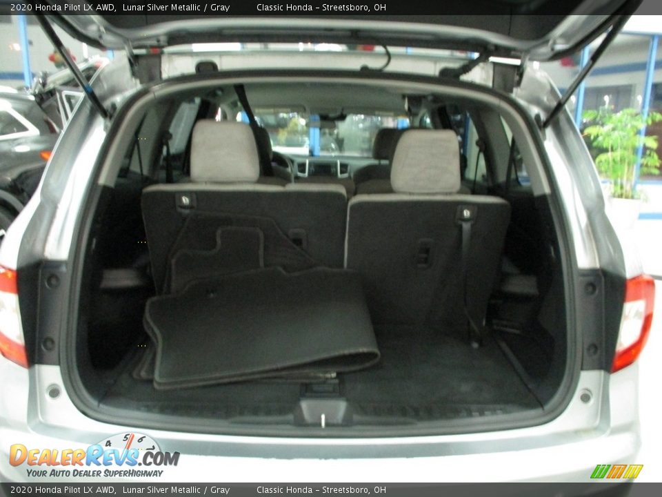 2020 Honda Pilot LX AWD Lunar Silver Metallic / Gray Photo #21
