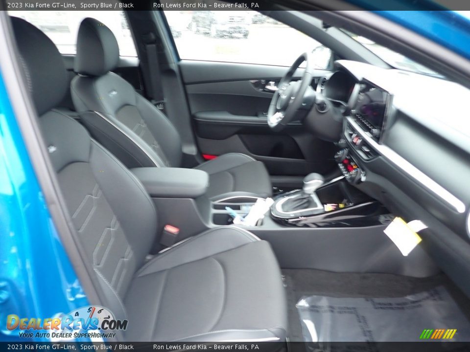 2023 Kia Forte GT-Line Sporty Blue / Black Photo #11
