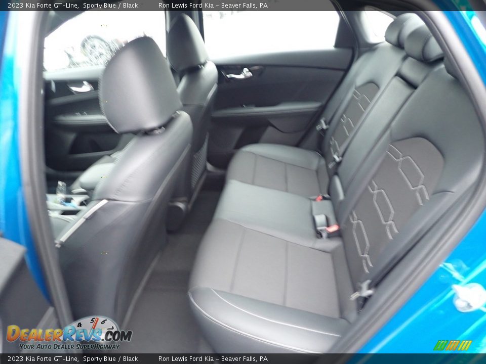 2023 Kia Forte GT-Line Sporty Blue / Black Photo #12