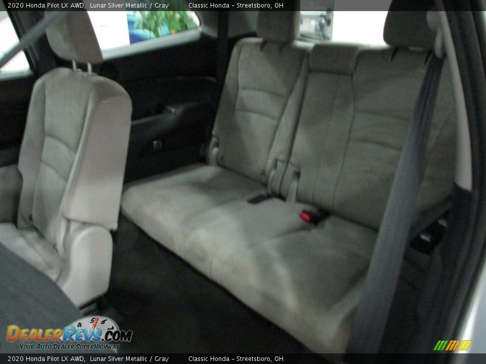2020 Honda Pilot LX AWD Lunar Silver Metallic / Gray Photo #25