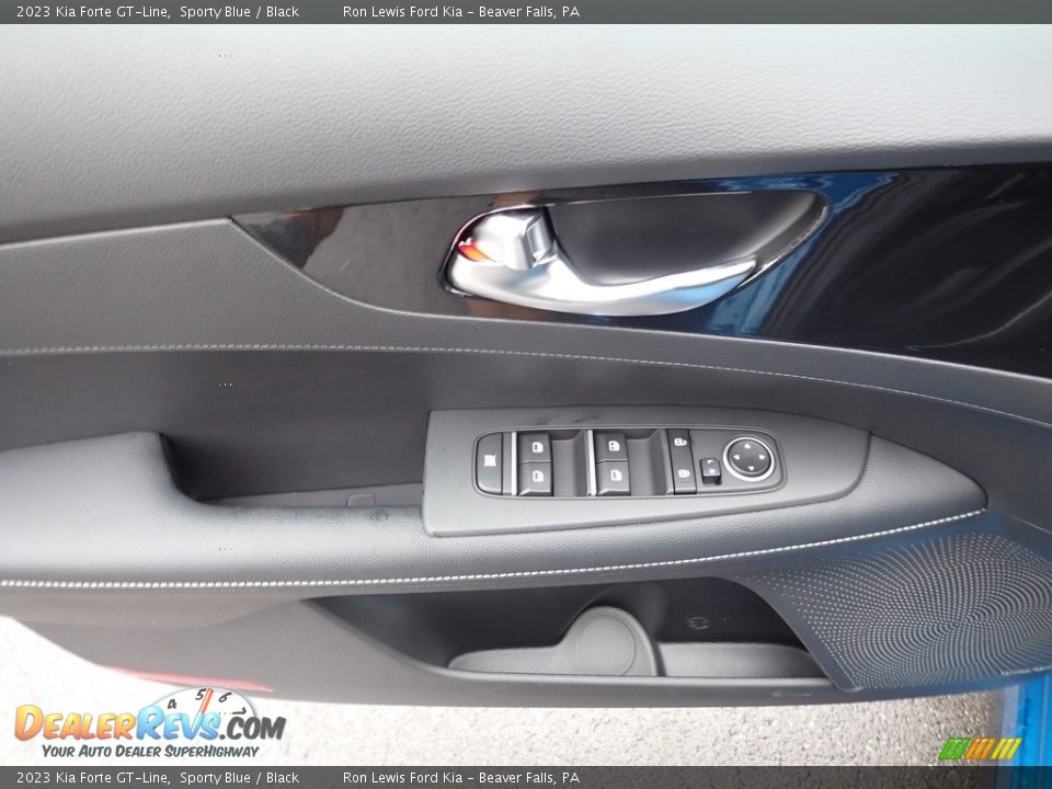 2023 Kia Forte GT-Line Sporty Blue / Black Photo #15