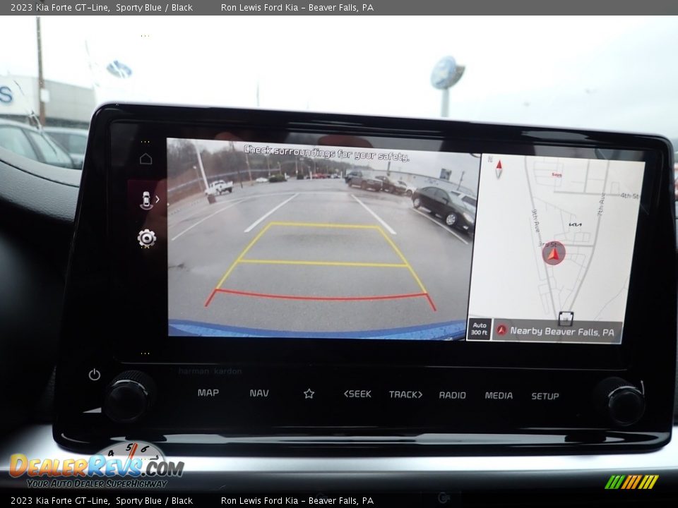 2023 Kia Forte GT-Line Sporty Blue / Black Photo #18