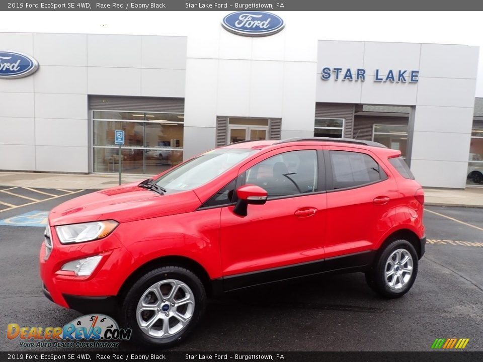 2019 Ford EcoSport SE 4WD Race Red / Ebony Black Photo #1