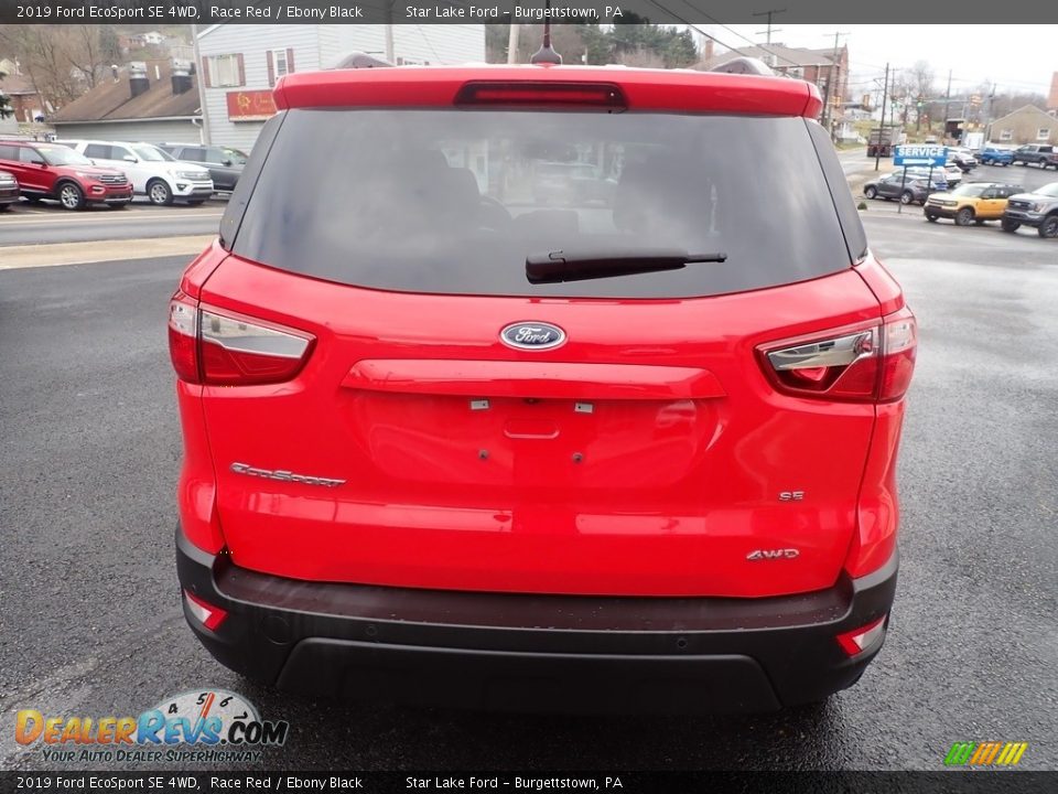 2019 Ford EcoSport SE 4WD Race Red / Ebony Black Photo #4