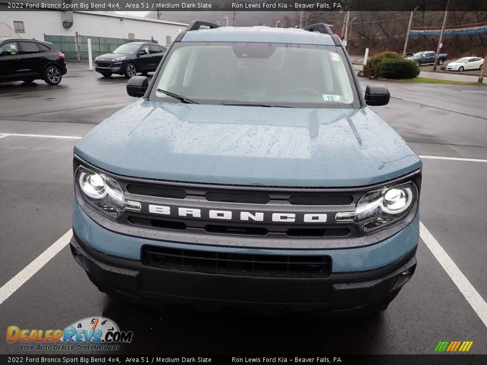 2022 Ford Bronco Sport Big Bend 4x4 Area 51 / Medium Dark Slate Photo #3