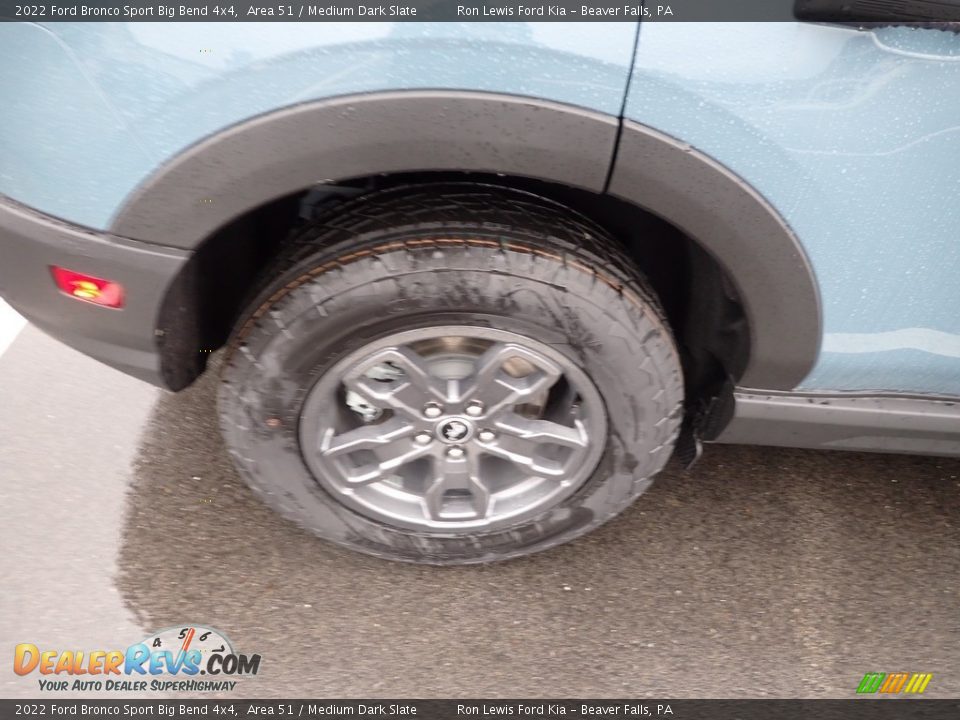 2022 Ford Bronco Sport Big Bend 4x4 Area 51 / Medium Dark Slate Photo #9