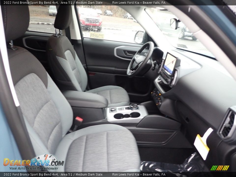 2022 Ford Bronco Sport Big Bend 4x4 Area 51 / Medium Dark Slate Photo #11