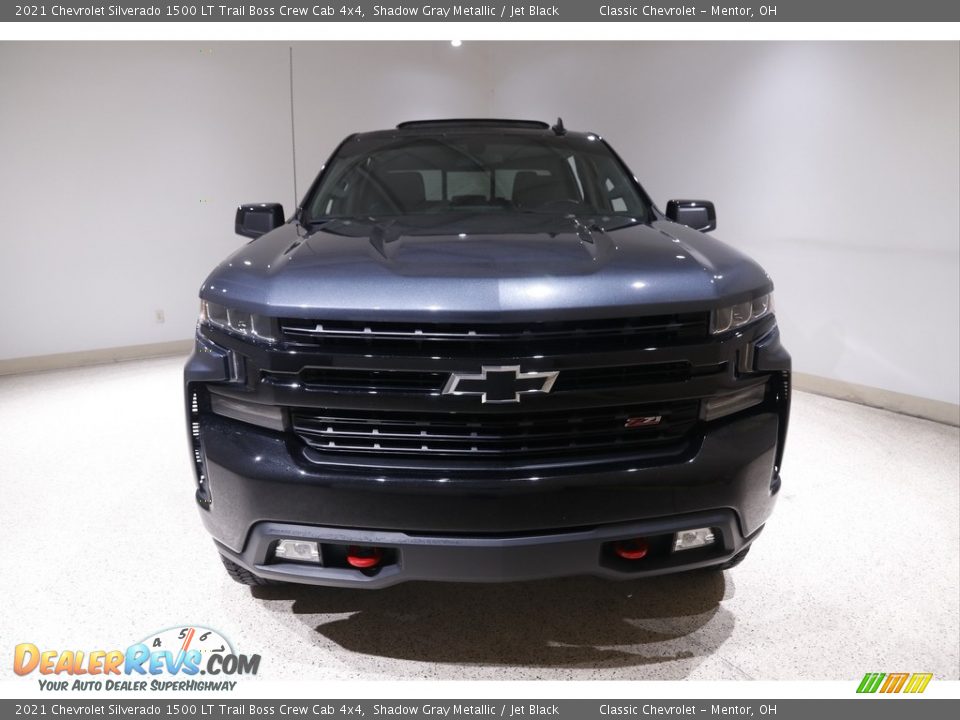 2021 Chevrolet Silverado 1500 LT Trail Boss Crew Cab 4x4 Shadow Gray Metallic / Jet Black Photo #2