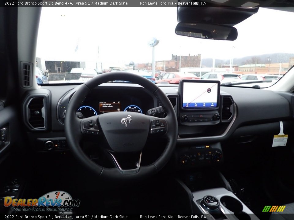 2022 Ford Bronco Sport Big Bend 4x4 Area 51 / Medium Dark Slate Photo #13