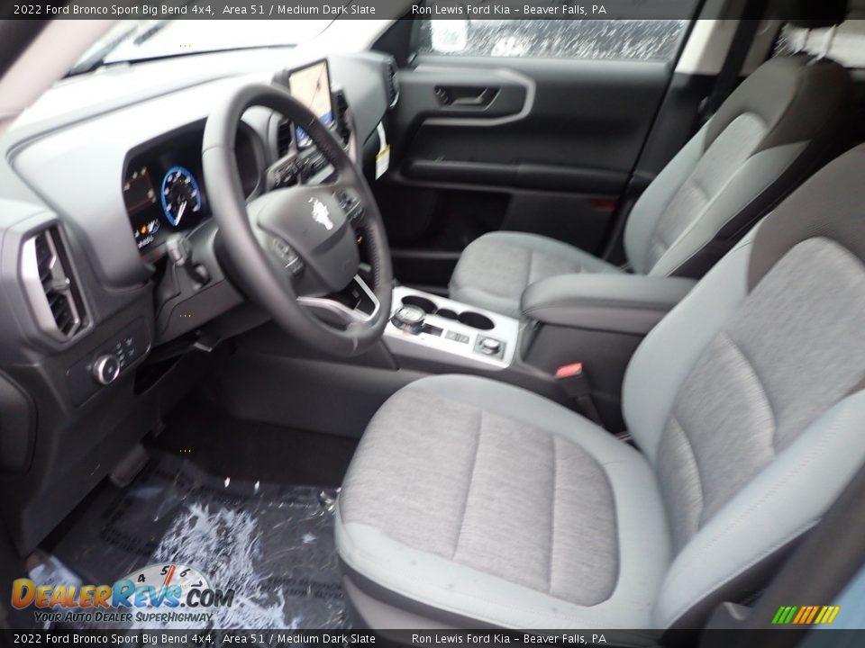 2022 Ford Bronco Sport Big Bend 4x4 Area 51 / Medium Dark Slate Photo #14