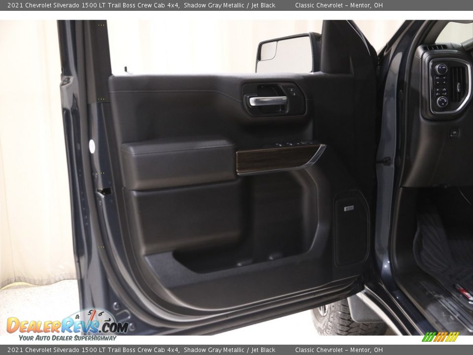 2021 Chevrolet Silverado 1500 LT Trail Boss Crew Cab 4x4 Shadow Gray Metallic / Jet Black Photo #4