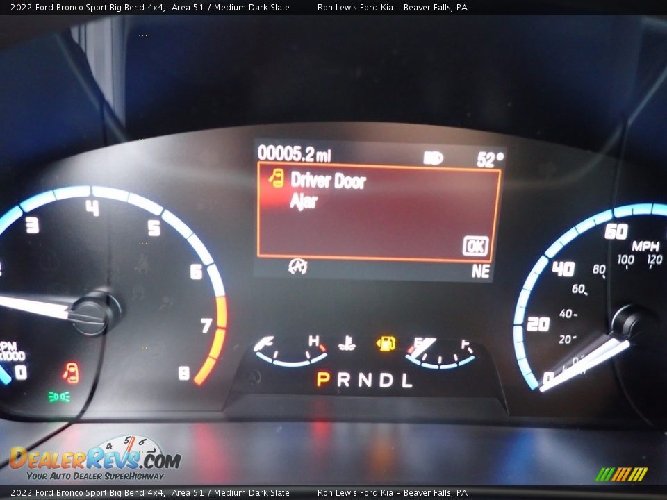 2022 Ford Bronco Sport Big Bend 4x4 Area 51 / Medium Dark Slate Photo #16