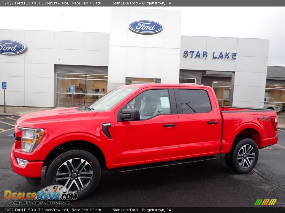 2022 Ford F150 XLT SuperCrew 4x4 Race Red / Black Photo #1