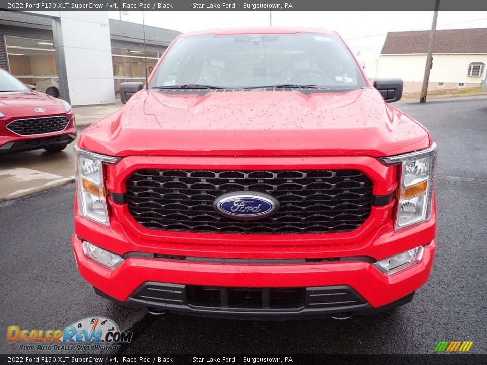 2022 Ford F150 XLT SuperCrew 4x4 Race Red / Black Photo #8