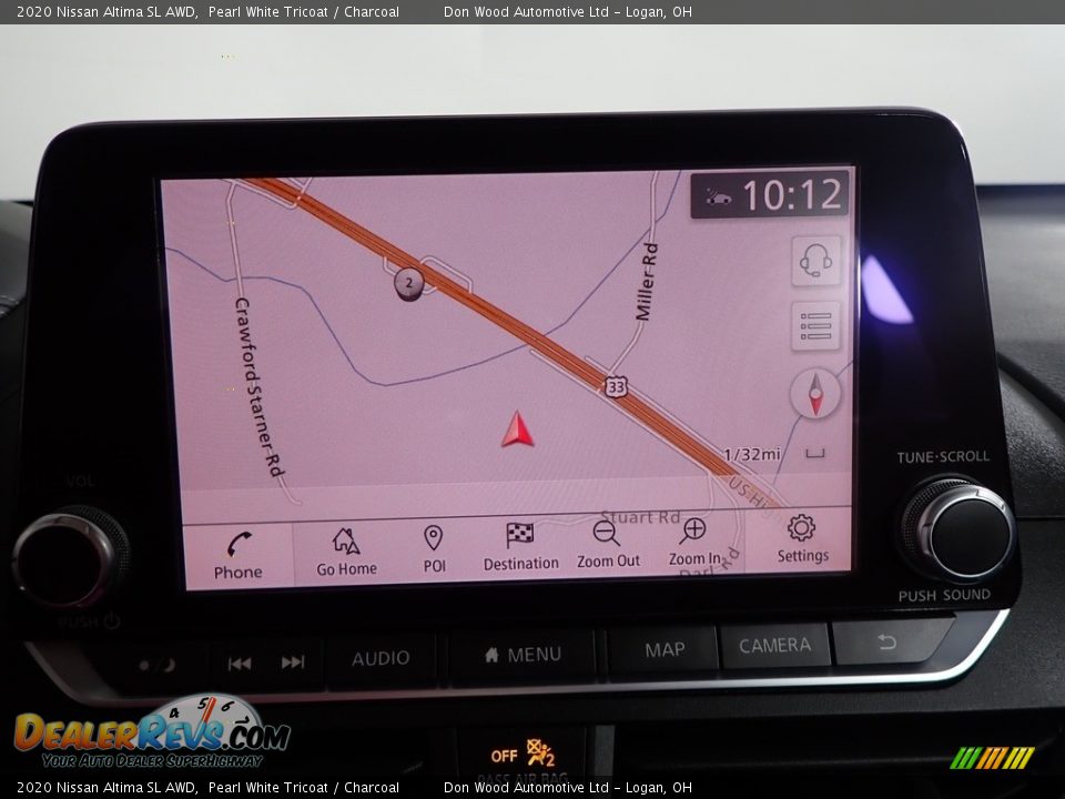 2020 Nissan Altima SL AWD Pearl White Tricoat / Charcoal Photo #4