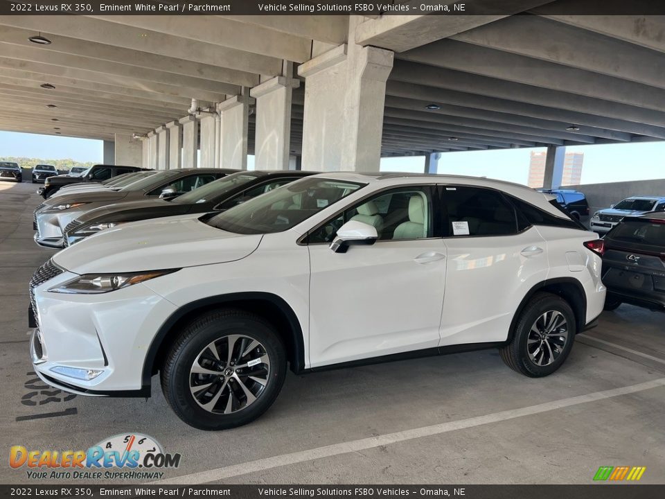 2022 Lexus RX 350 Eminent White Pearl / Parchment Photo #2