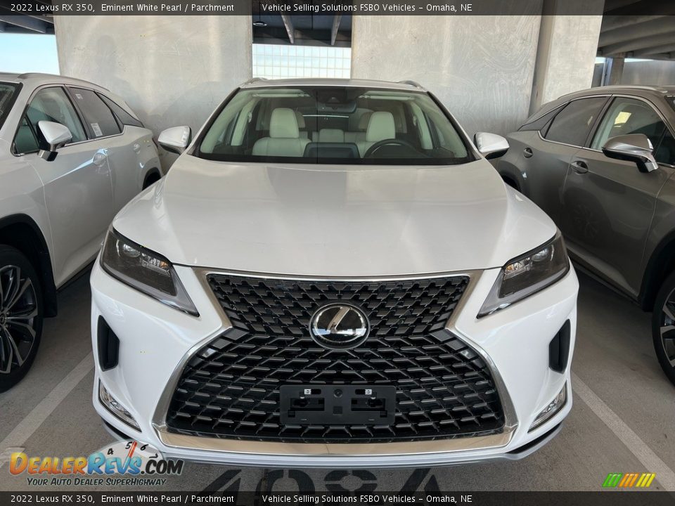 2022 Lexus RX 350 Eminent White Pearl / Parchment Photo #3