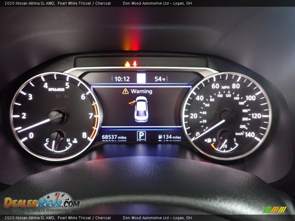 2020 Nissan Altima SL AWD Pearl White Tricoat / Charcoal Photo #20