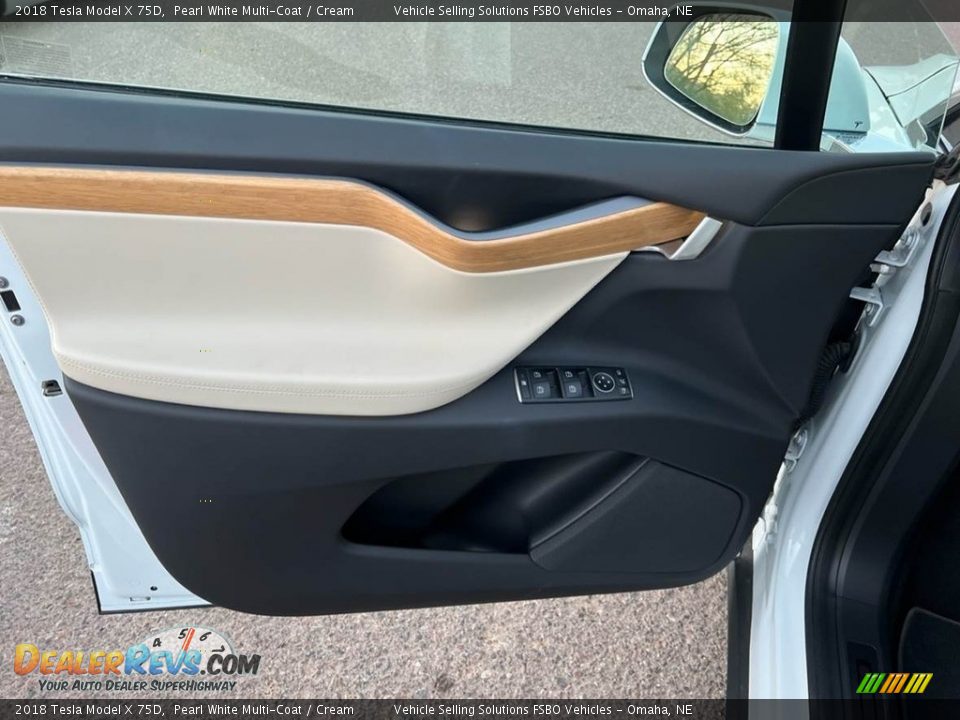 Door Panel of 2018 Tesla Model X 75D Photo #4