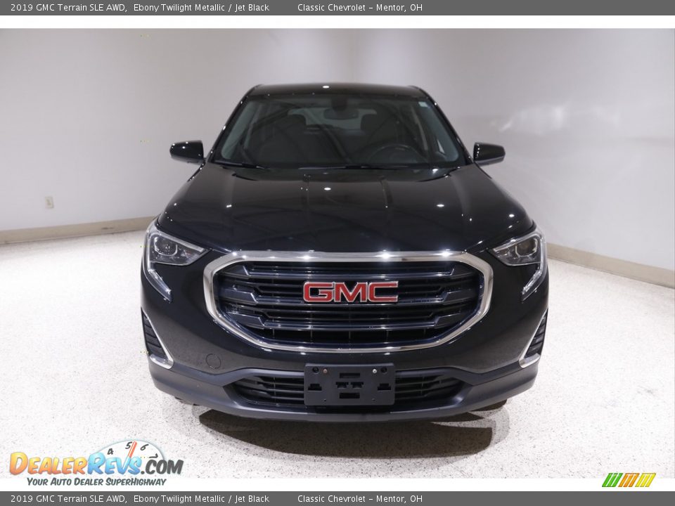2019 GMC Terrain SLE AWD Ebony Twilight Metallic / Jet Black Photo #2
