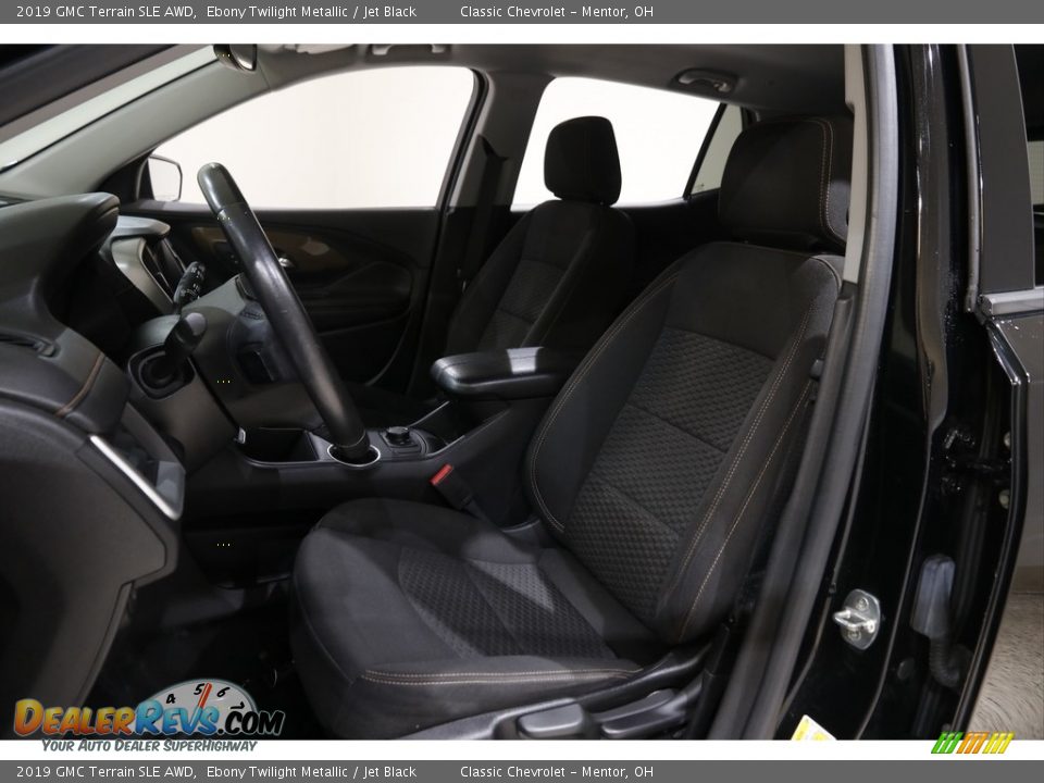 2019 GMC Terrain SLE AWD Ebony Twilight Metallic / Jet Black Photo #5