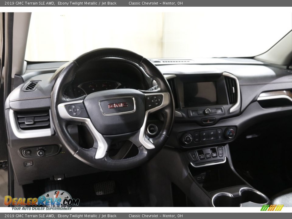 2019 GMC Terrain SLE AWD Ebony Twilight Metallic / Jet Black Photo #6