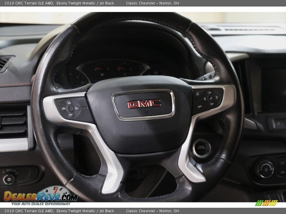2019 GMC Terrain SLE AWD Ebony Twilight Metallic / Jet Black Photo #7