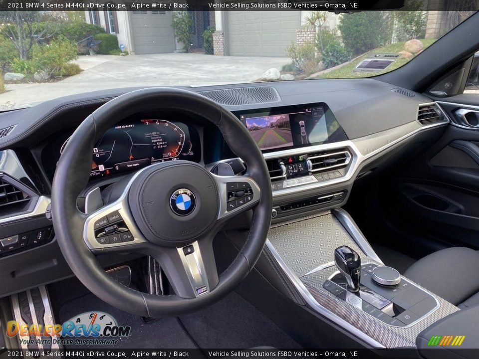 Dashboard of 2021 BMW 4 Series M440i xDrive Coupe Photo #4