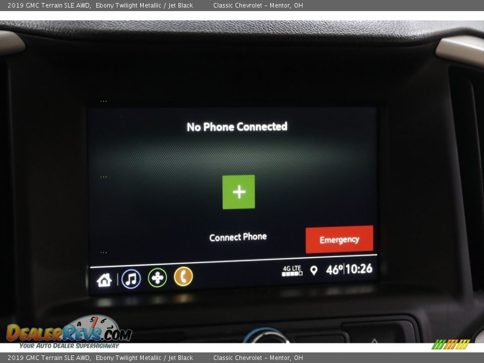 2019 GMC Terrain SLE AWD Ebony Twilight Metallic / Jet Black Photo #11