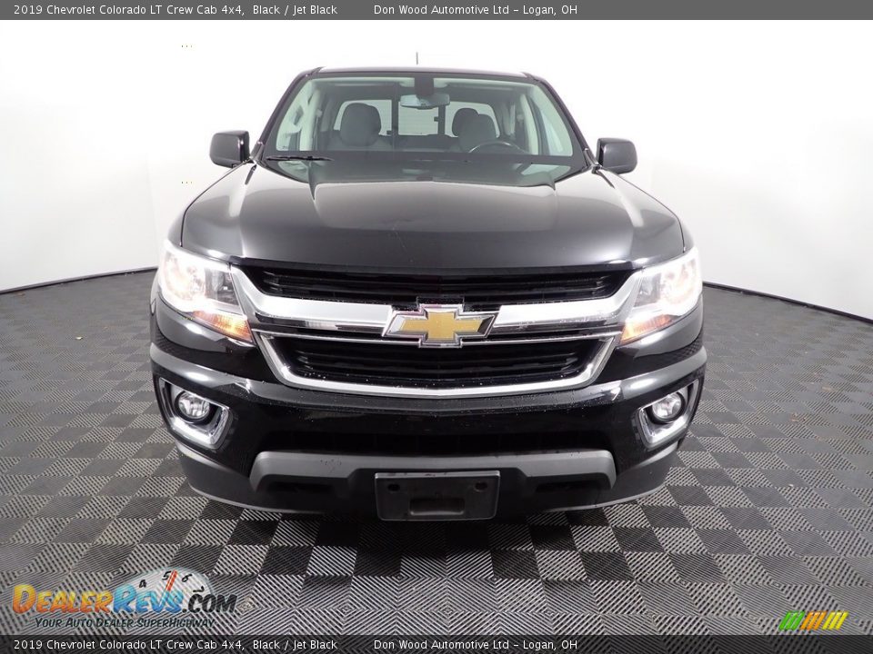 2019 Chevrolet Colorado LT Crew Cab 4x4 Black / Jet Black Photo #4