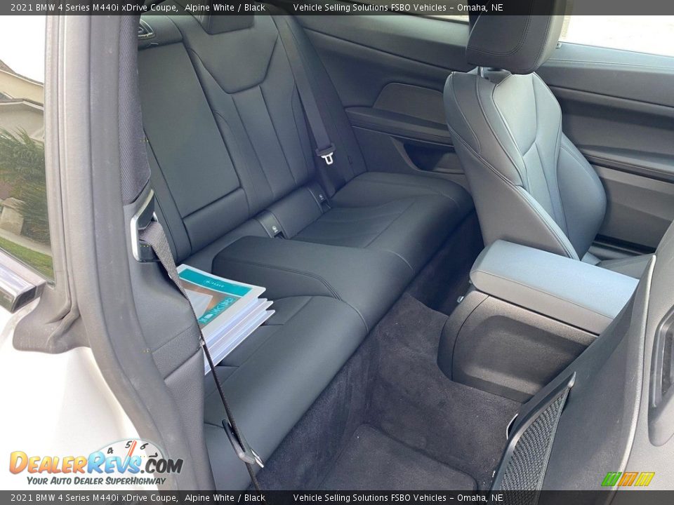 Rear Seat of 2021 BMW 4 Series M440i xDrive Coupe Photo #7