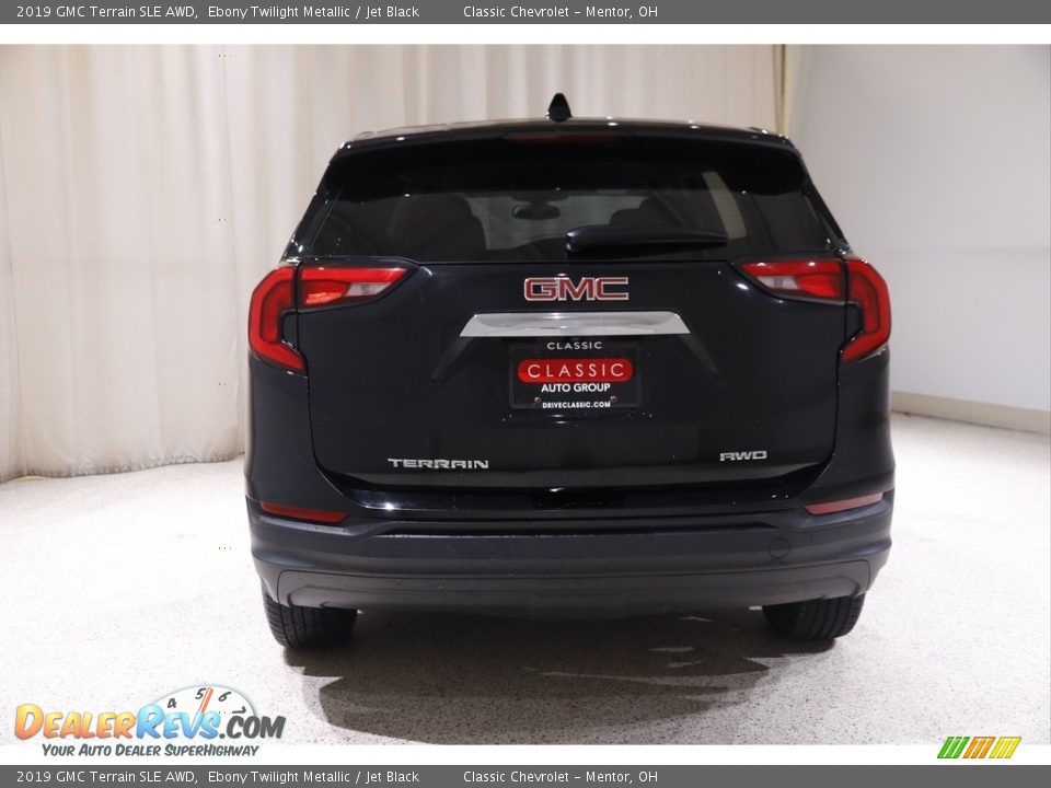 2019 GMC Terrain SLE AWD Ebony Twilight Metallic / Jet Black Photo #18