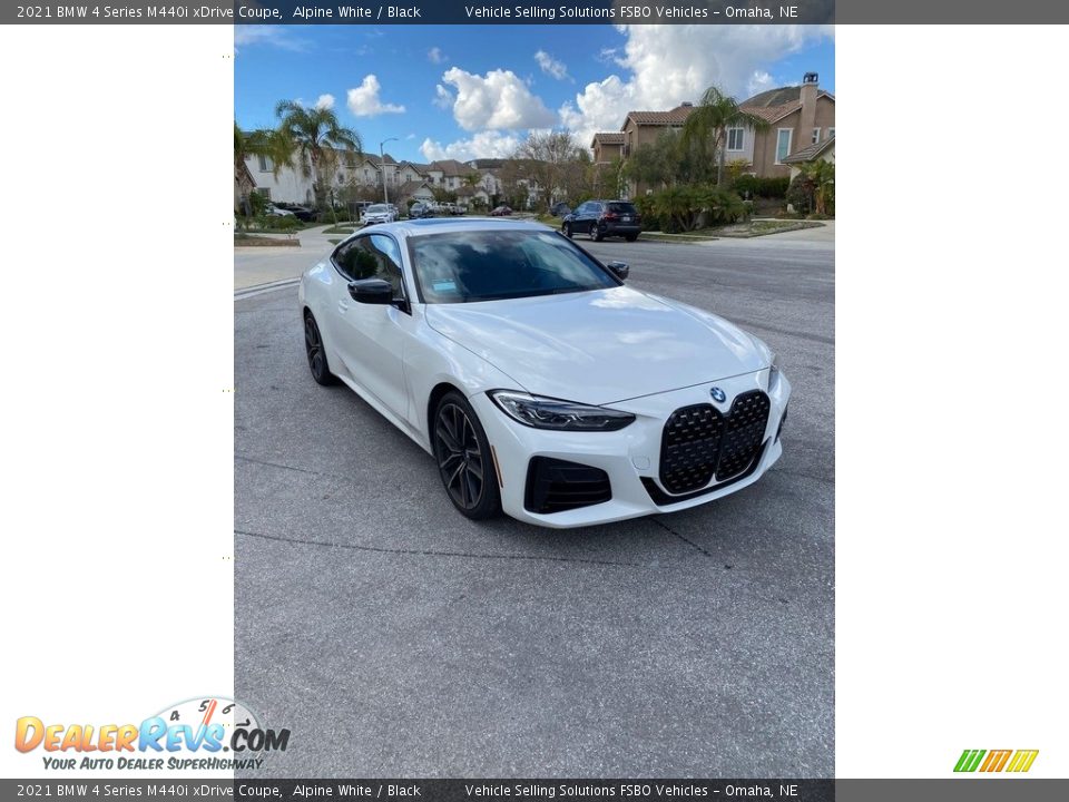 Alpine White 2021 BMW 4 Series M440i xDrive Coupe Photo #14