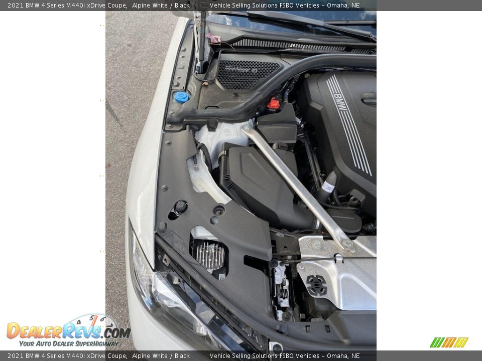 2021 BMW 4 Series M440i xDrive Coupe Alpine White / Black Photo #17