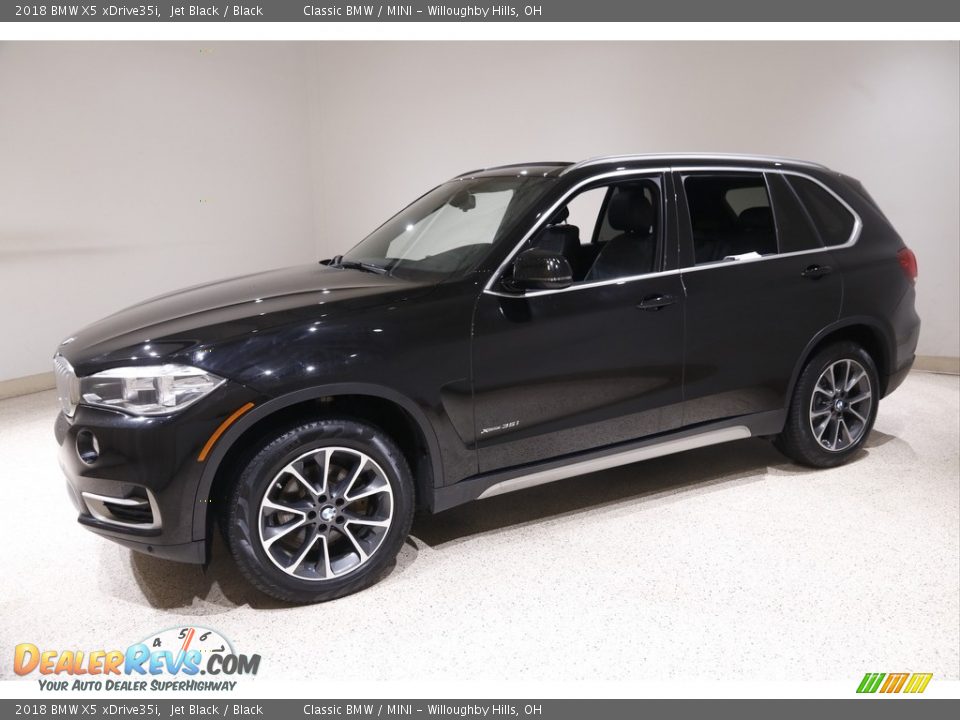 2018 BMW X5 xDrive35i Jet Black / Black Photo #3