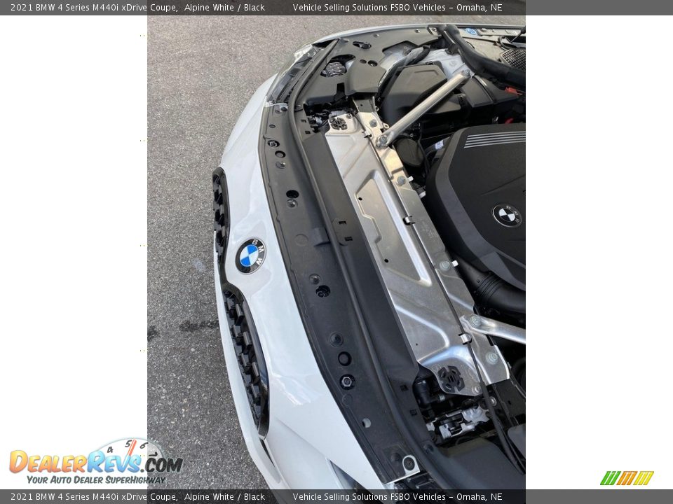 2021 BMW 4 Series M440i xDrive Coupe Alpine White / Black Photo #18