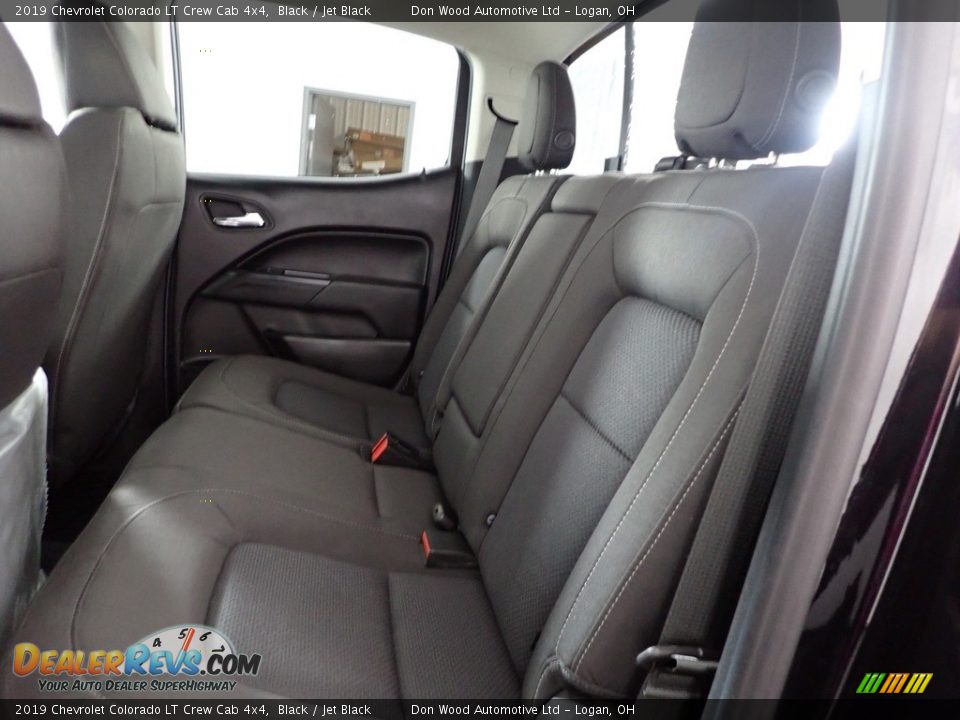 2019 Chevrolet Colorado LT Crew Cab 4x4 Black / Jet Black Photo #22