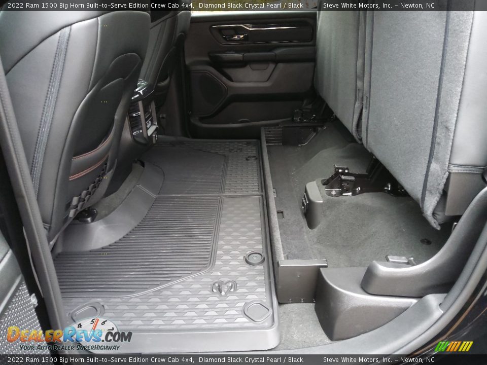 Rear Seat of 2022 Ram 1500 Big Horn Built-to-Serve Edition Crew Cab 4x4 Photo #20