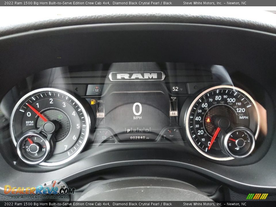 2022 Ram 1500 Big Horn Built-to-Serve Edition Crew Cab 4x4 Gauges Photo #24