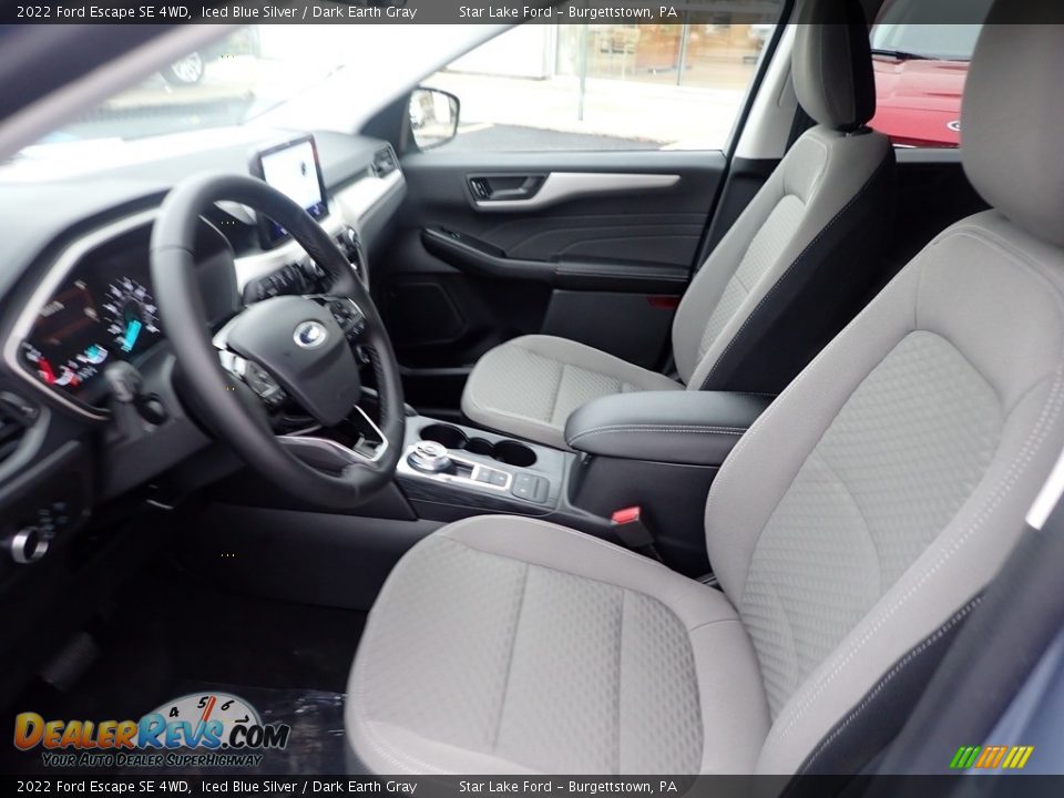 2022 Ford Escape SE 4WD Iced Blue Silver / Dark Earth Gray Photo #13