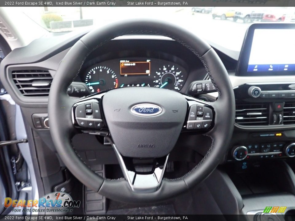 2022 Ford Escape SE 4WD Iced Blue Silver / Dark Earth Gray Photo #18