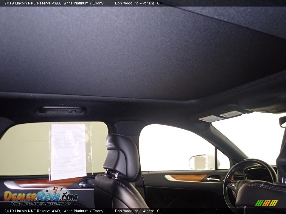 2019 Lincoln MKC Reserve AWD White Platinum / Ebony Photo #2