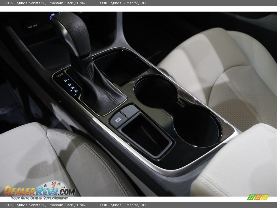 2019 Hyundai Sonata SE Phantom Black / Gray Photo #13