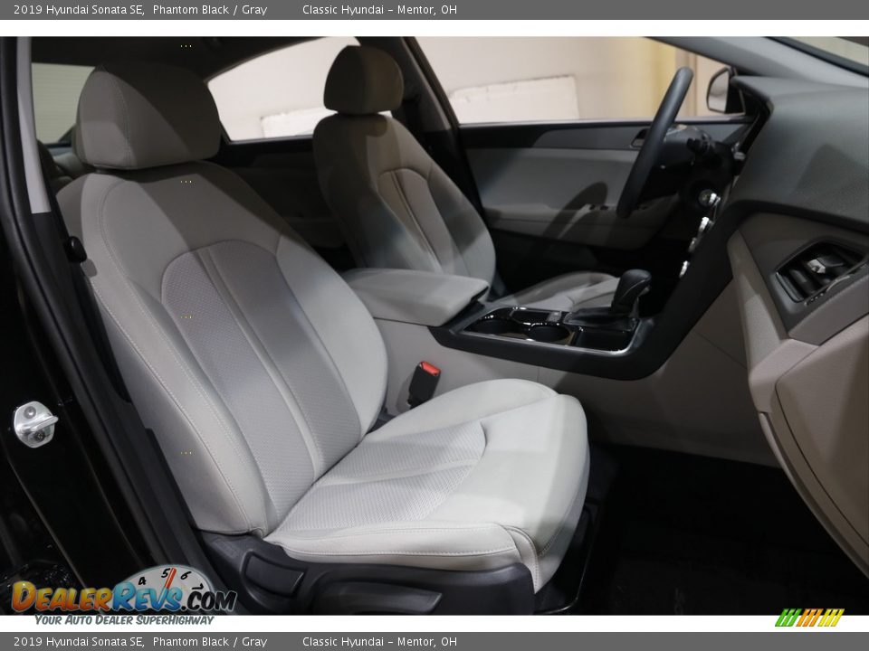 2019 Hyundai Sonata SE Phantom Black / Gray Photo #14