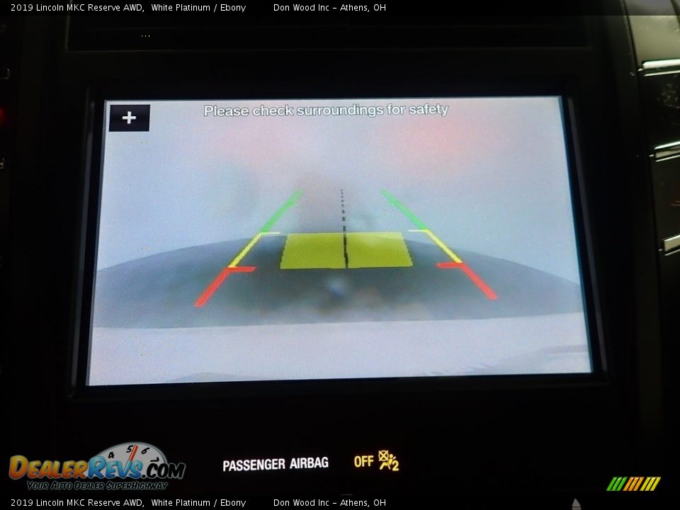 2019 Lincoln MKC Reserve AWD White Platinum / Ebony Photo #4