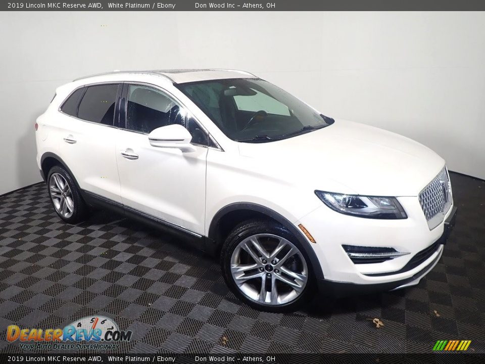 2019 Lincoln MKC Reserve AWD White Platinum / Ebony Photo #5