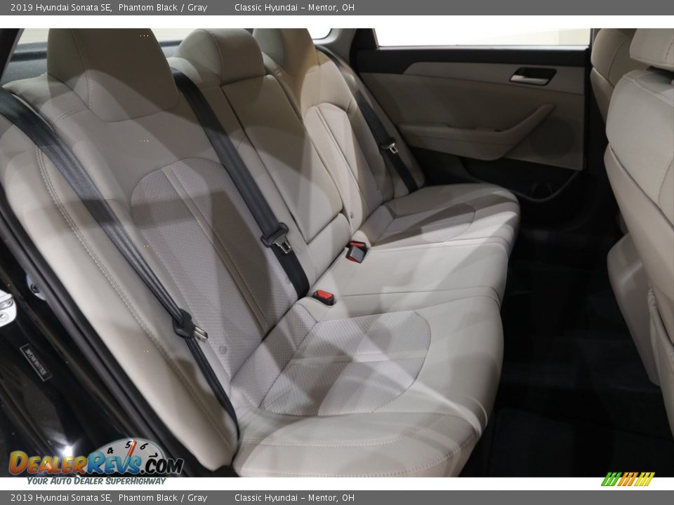 2019 Hyundai Sonata SE Phantom Black / Gray Photo #15